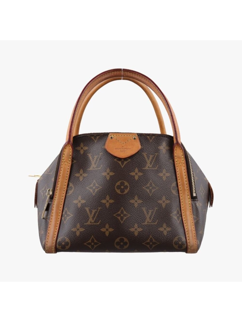 Louis Vuitton Marais BB Monogram Brown Beige Canvas Bucket Bag